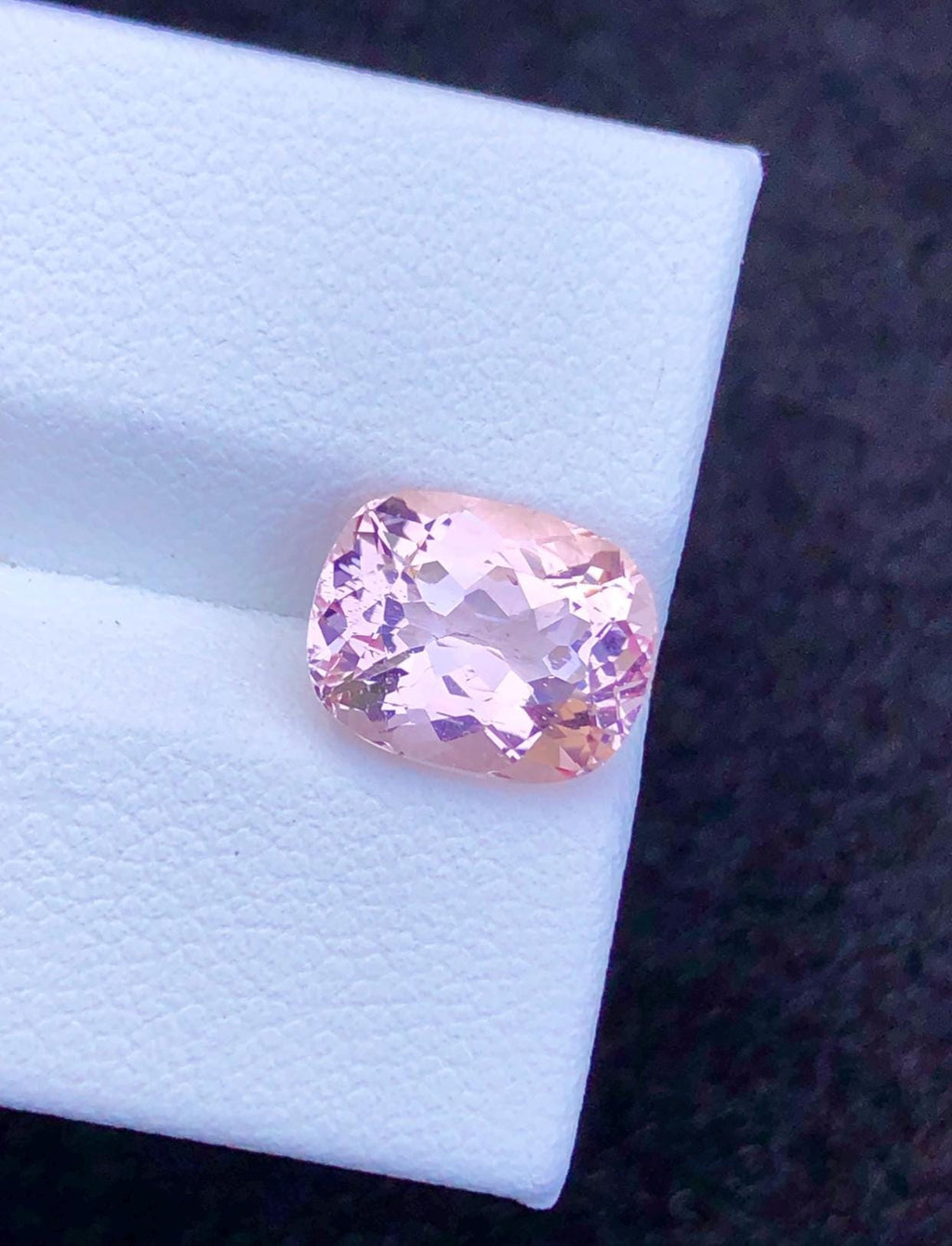 Pink Morganite 3.00ct Cushion Radiant Cut – From Pakistan