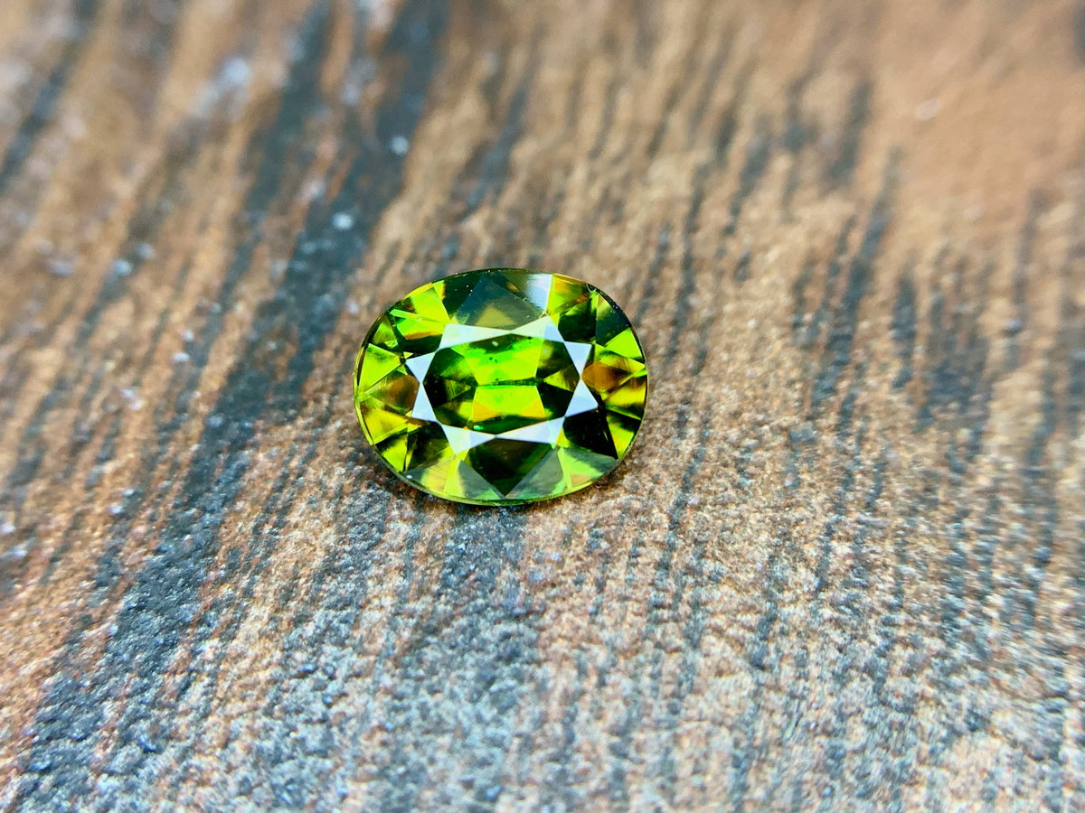 1.45 CT Oval Cut Sphene Gemstone: Himalayan Origin