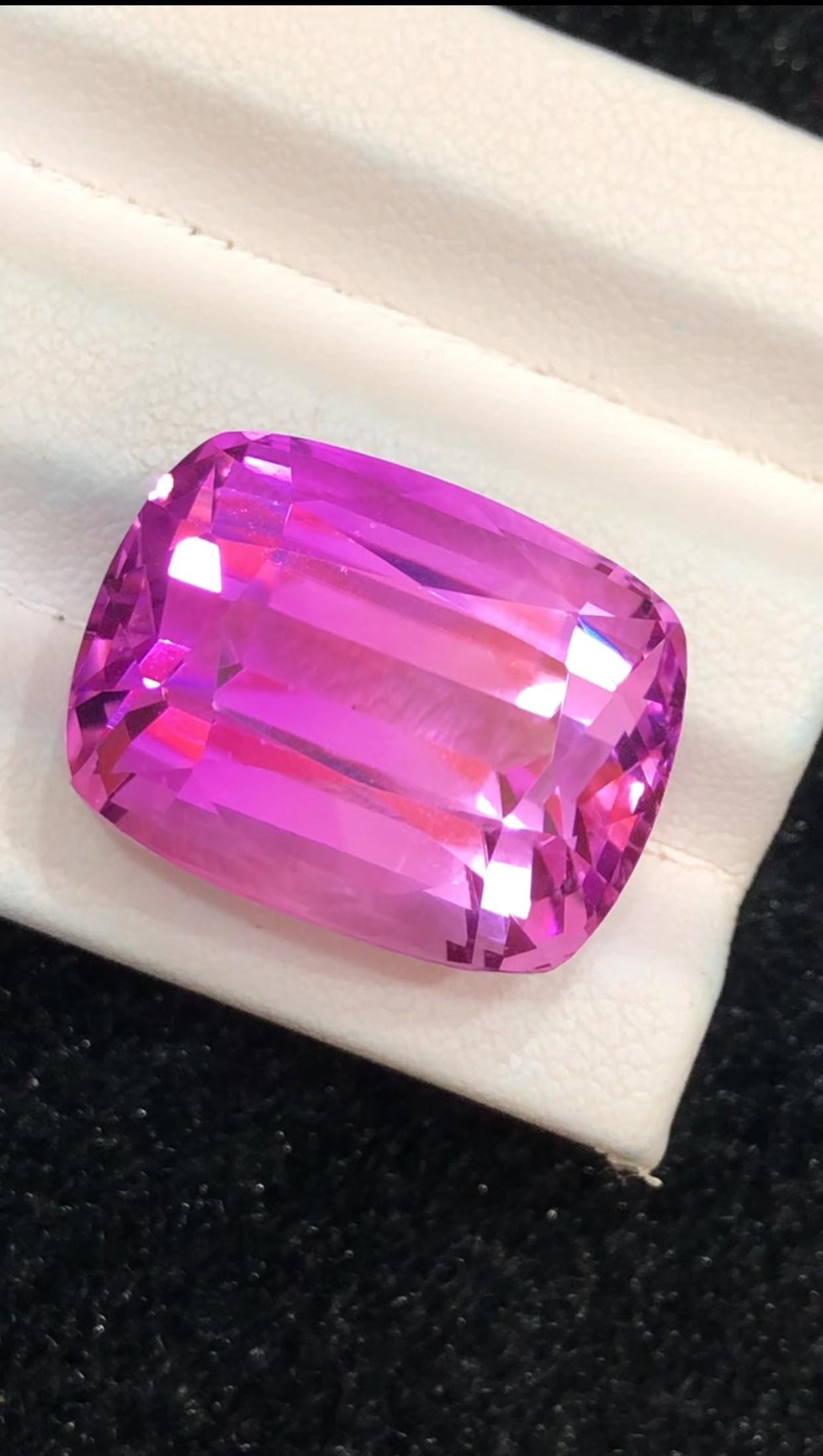 Natural Pink Kunzite Cushion Cut Gemstone – 26.40 Carats from Afghanistan