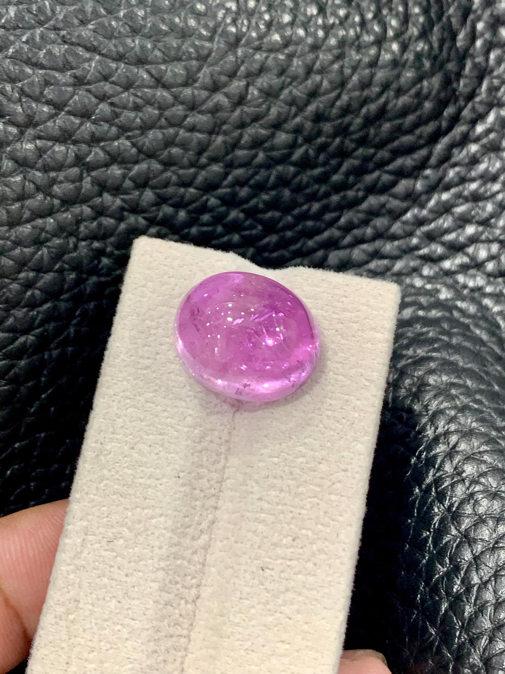 Pink Kunzite 21.40ct Oval Cabochon | Glowing Pastel Gem | Afghanistan
