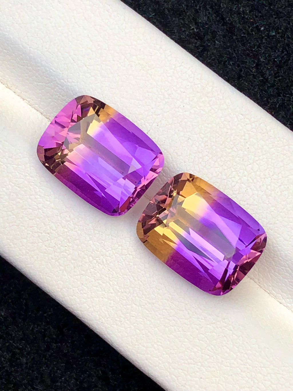 Bi-Color Ametrine 14.90ct Cushion Cut – Gemstone from Brazil