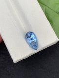 Santa Maria Blue Aquamarine Gemstone: Pear Cut, March Birthstone (1.85 Carats)