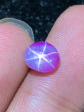 Pink Star Sapphire 1.74ct Cabochon • Burma Gemstone