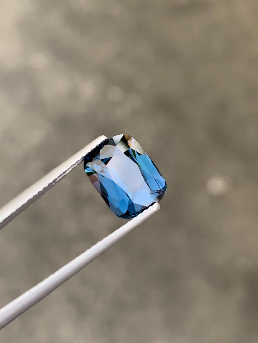 4.05ct Natural Cobalt Spinel Gemstone: Vivid Blue, Rare Collector's Stone