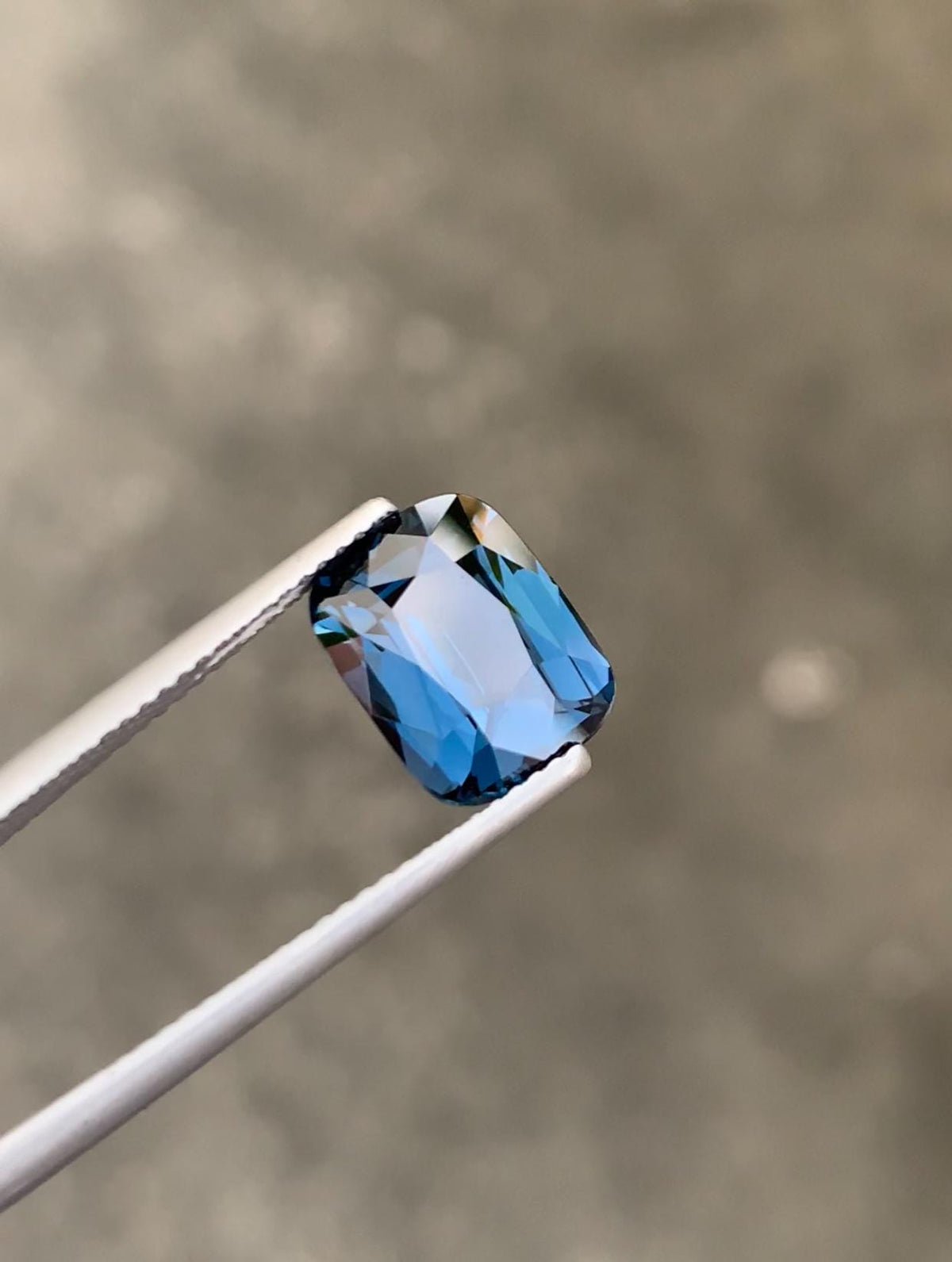 4.05ct Natural Cobalt Spinel Gemstone: Vivid Blue, Rare Collector's Stone