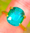 Greenish Lagoon Tourmaline,4.12 Cts A Unique Beauty from Afghanistan Mines