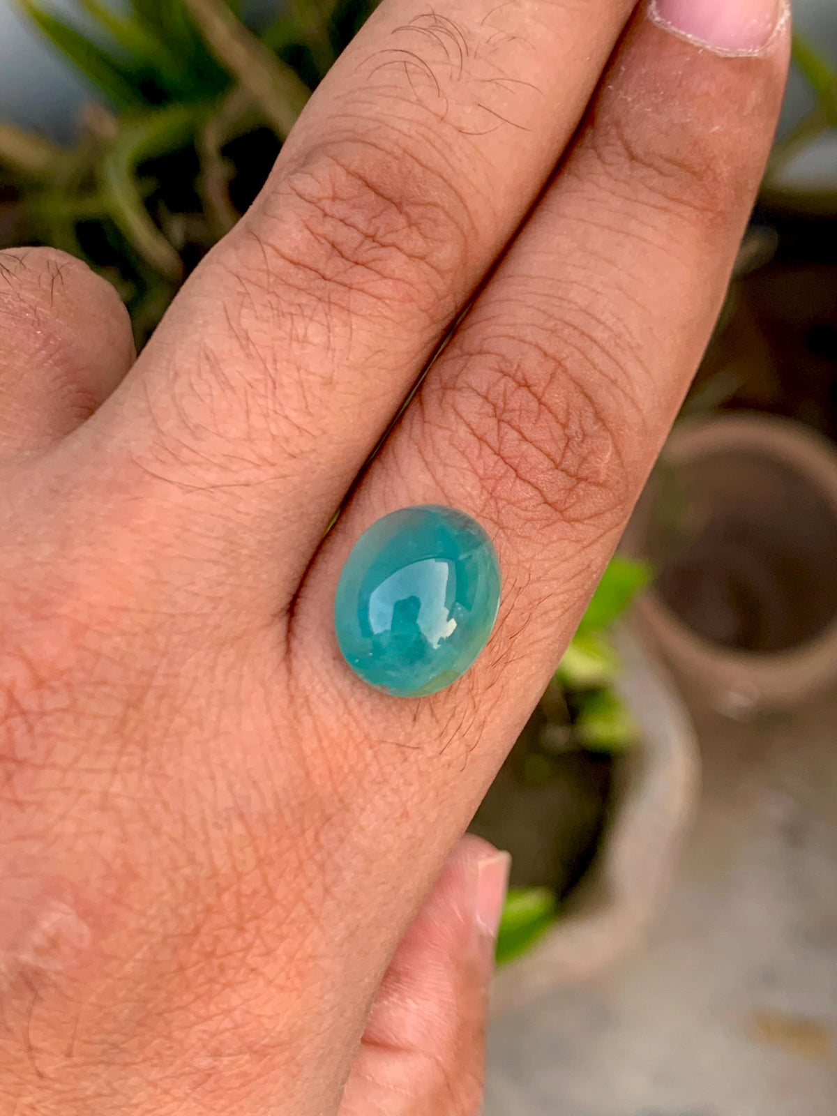 Grandidierite Cabochon 8.95 Carats – Rare Collector’s Gemstone