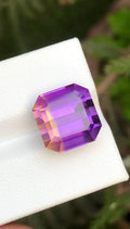 Ametrine 11.75ct Emerald Cut • Bi-Color Gemstone from Bolivia