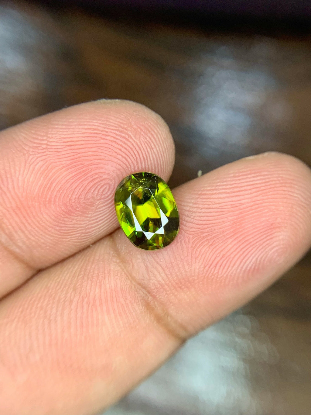 Ultra Fire Chrome Sphene Loose Gemstone - 1.70 Carat