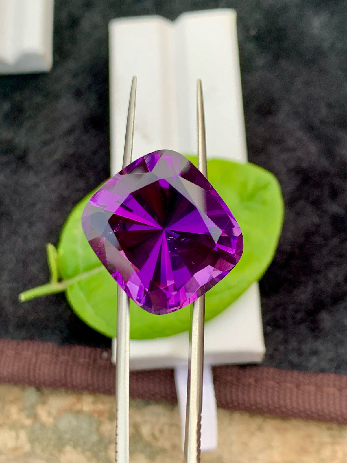 Fancy Cut Amethyst Loose Gemstone - 31.35 carats
