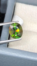 Chrome Sphene 1.70ct Round Cut From Madagascar
