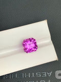 Deep Pink Kunzite Gemstone: Faceted Asscher Cut, 11.57 CT