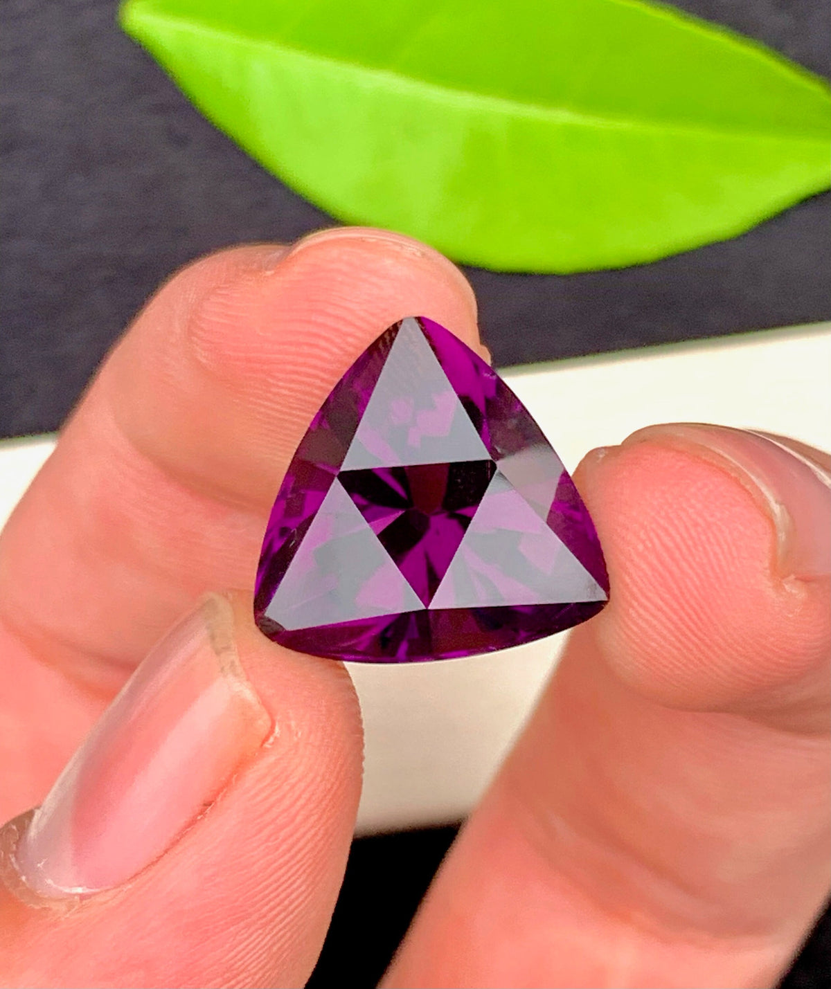 Fancy Cut Natural Amethyst Loose Gemstone -17 carats