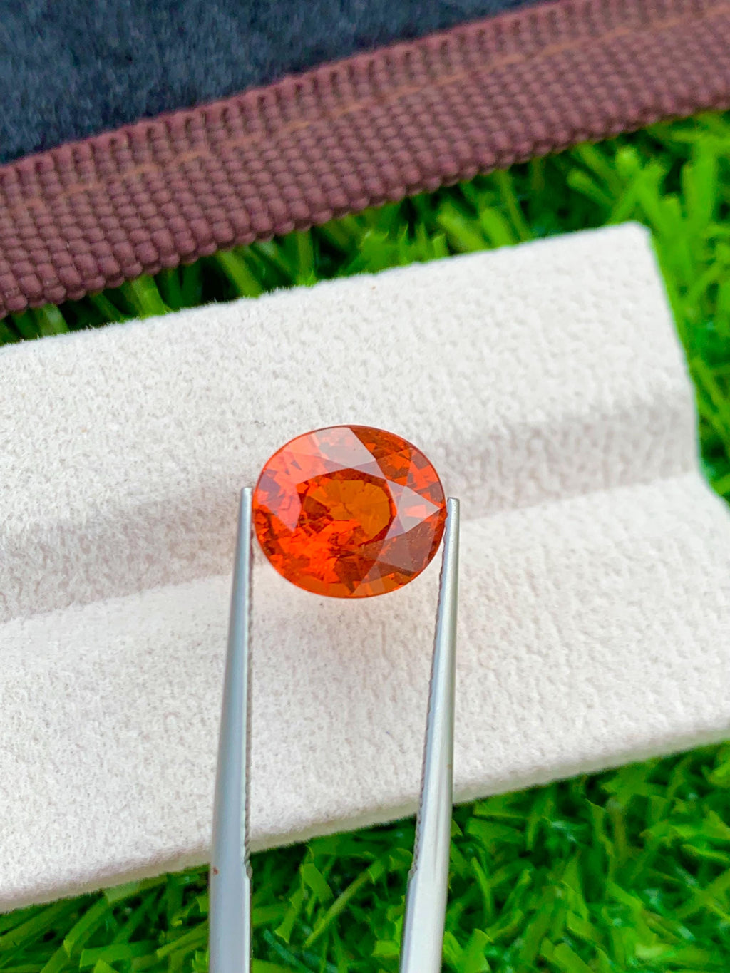 Spessartite Garnet 4.96ct Oval Cut Loose Gemstone from Africa