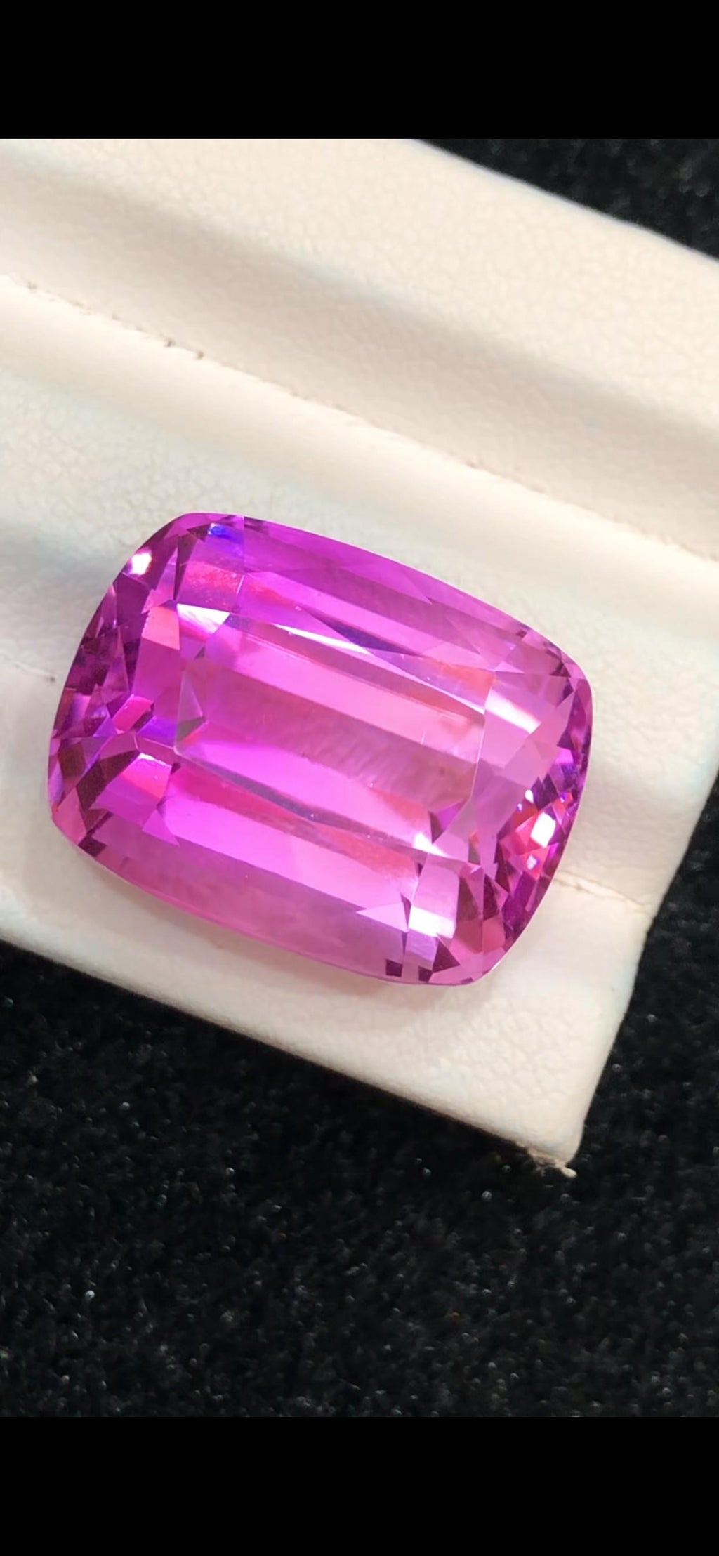Natural Pink Kunzite Cushion Cut Gemstone – 26.40 Carats from Afghanistan