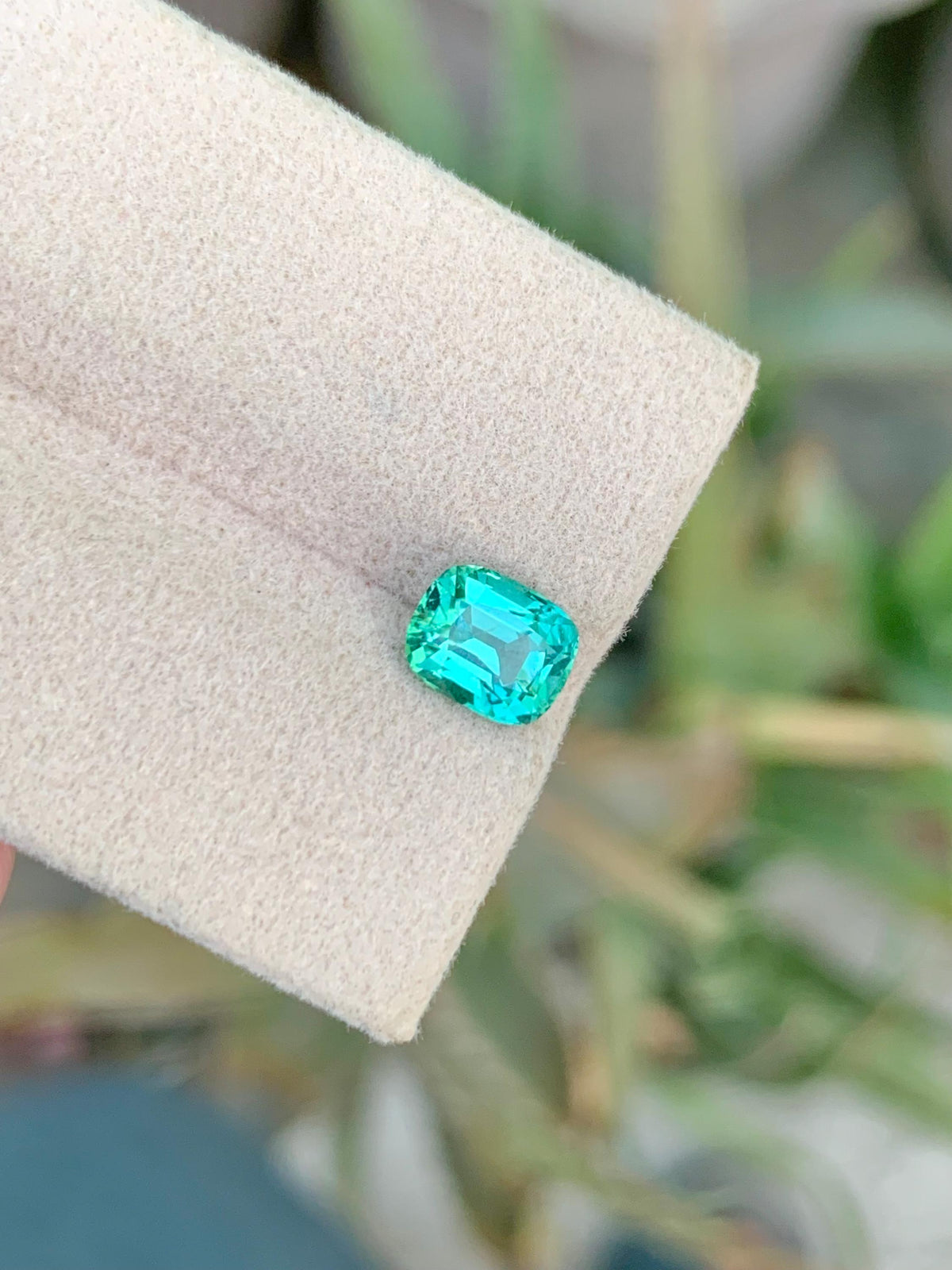 Neon Blue Tourmaline Gemstone: Rare Lagoonish Natural Stone, 1.30