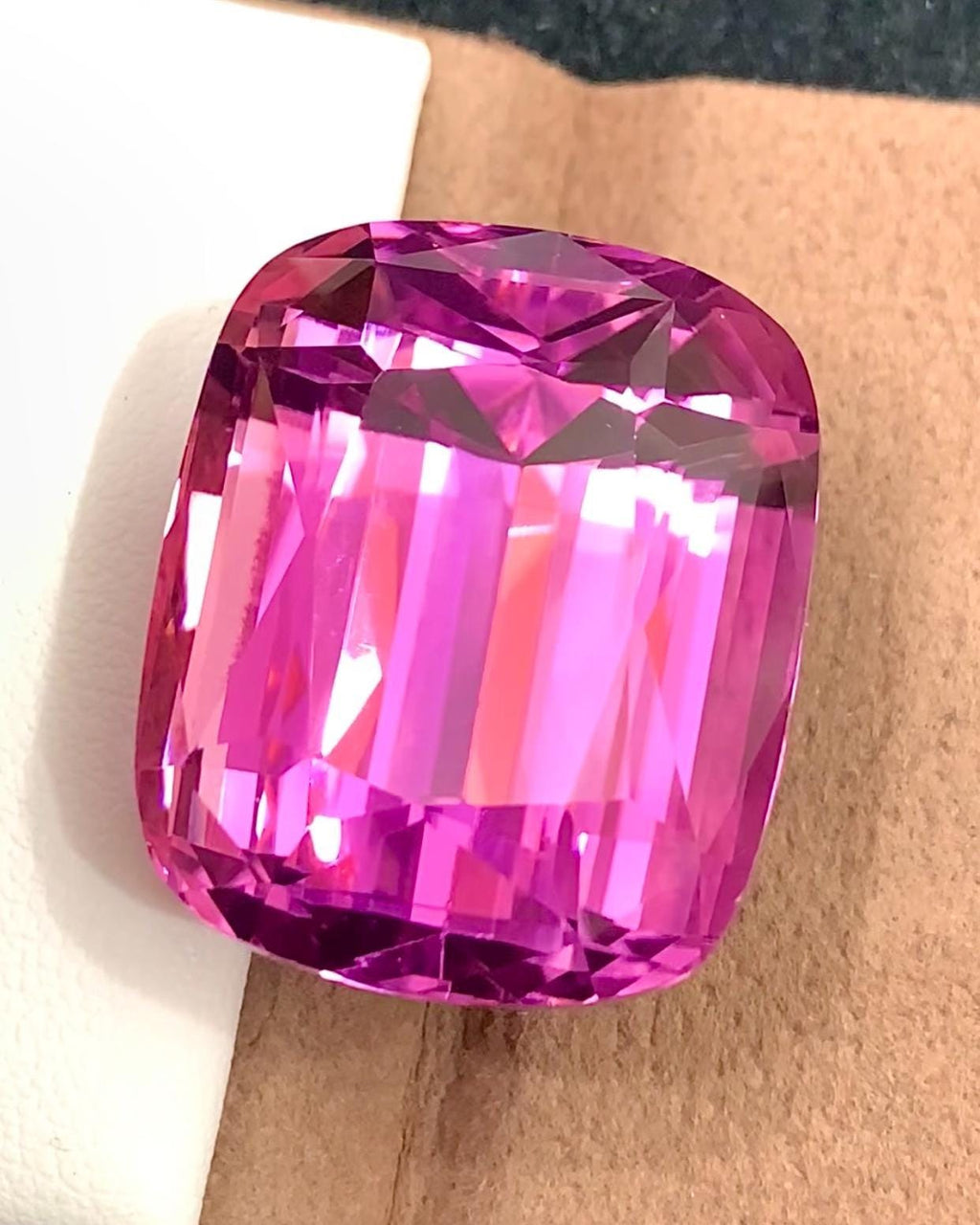 Pink Kunzite 91.90 Carat Brilliant Cushion Cut from Afghanistan