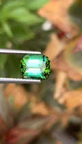 Natural Blue-Green Tourmaline Gemstone – Cushion Cut, 3.00 Carats (Afghanistan)