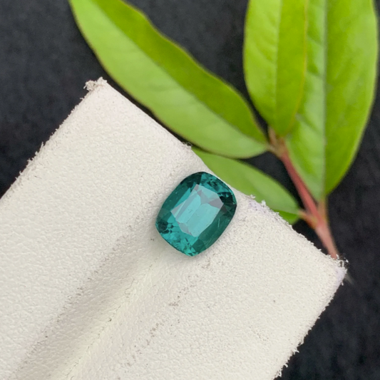 Intriguing Sky Blue Tourmaline Gemstone, 2.15 Carats, Natural Tourmaline, Loose Stone, Faceted Stone, Clean Quality, Afghanistan Tourmaline