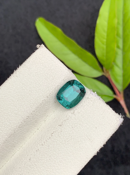 Intriguing Sky Blue Tourmaline Gemstone, 2.15 Carats, Natural Tourmaline, Loose Stone, Faceted Stone, Clean Quality, Afghanistan Tourmaline