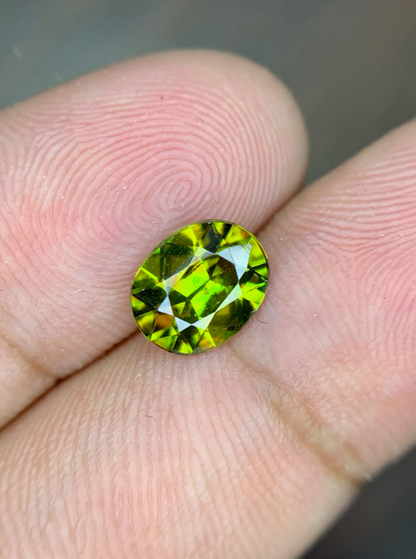 Sphene Gemstone, Sphene cut stone, Fire Sphene, Titanite Sphene Gemstone, Sphene Jewellery, Engagement Ring - 1.45 CT