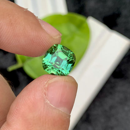 Blue Green Tourmaline Gemstone Jewelry Making,Tourmaline Loose Gemstone, Natural Tourmaline Ring Stone, Flawless Tourmaline Stone, 5.85 CT