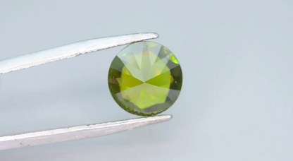 5 Carat Natural Chrome Sphene – Nugget Green AAA Color with Full Fire