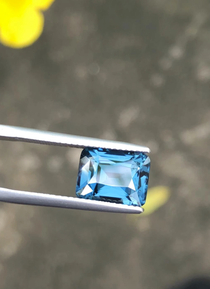 5.09ct Vivid Blue Cobalt Spinel – Natural Cushion Cut from Tanzania