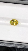 1.45ct Oval Fire Sphene – Natural Titanite Gemstone from Skardu, Pakistan
