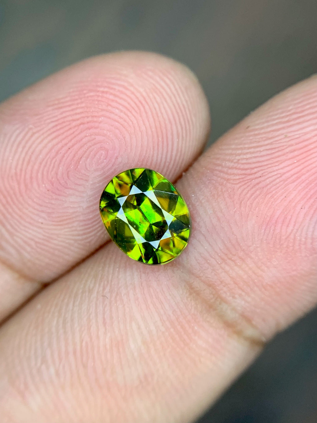 1.45 CT Oval Cut Sphene Gemstone: Himalayan Origin