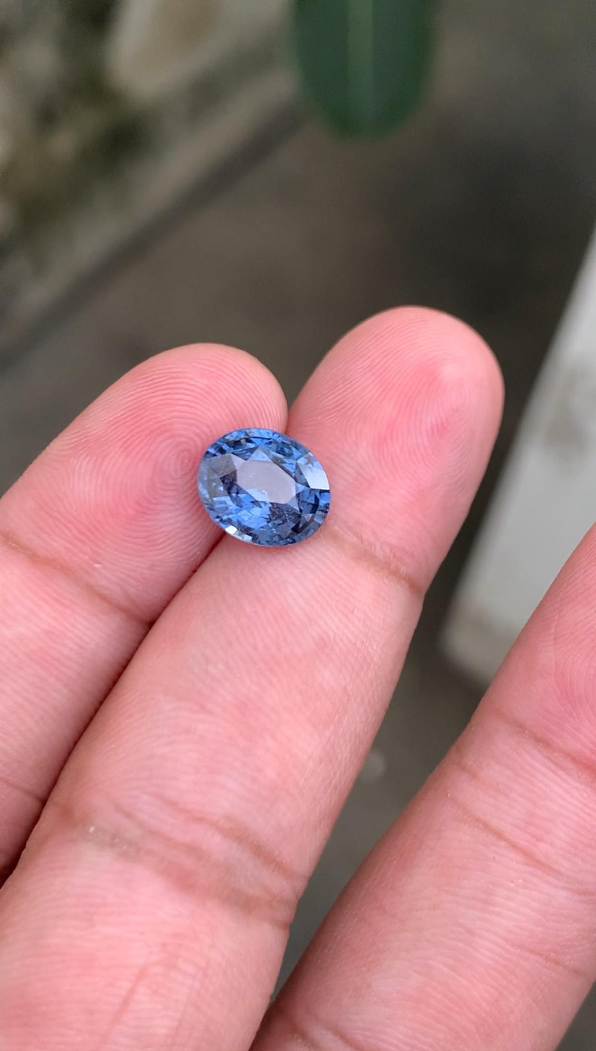 3.11ct Faceted Tanzanian Sapphire: Loose Corundum Gemstone