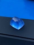 Santa Maria Aquamarine Cabochon: Deep Blue Sugarloaf Gemstone, 31 Carat