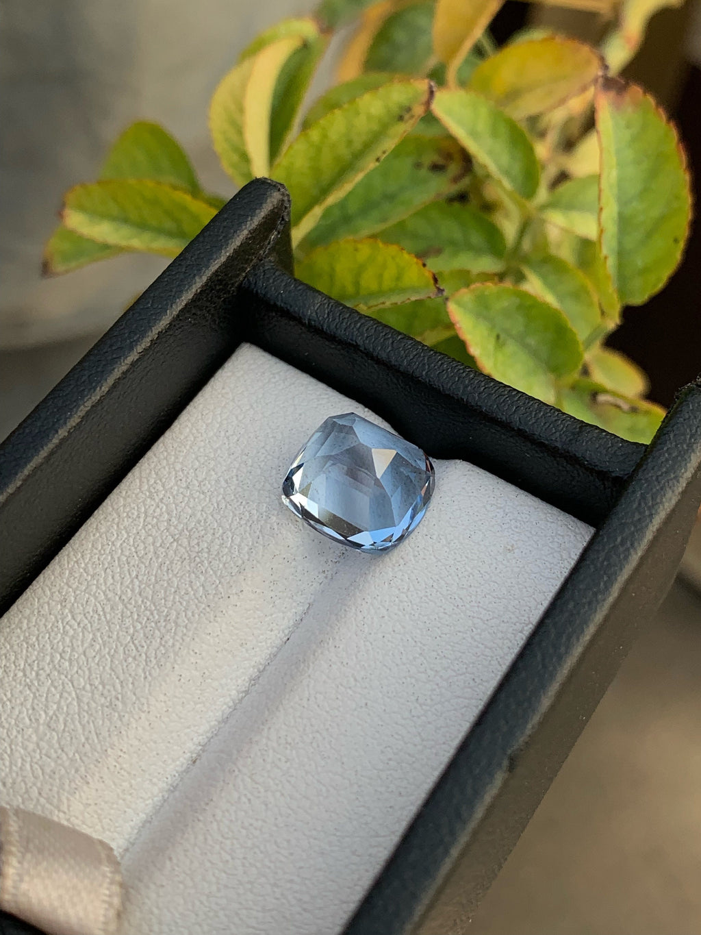 Santa Maria Blue Aquamarine Gemstone: 4.5 Carat Cushion Cut