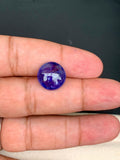 AAA Tanzanite Cabochon: Deep Blue-Violet Gemstone, December Birthstone (9.8 Carat)