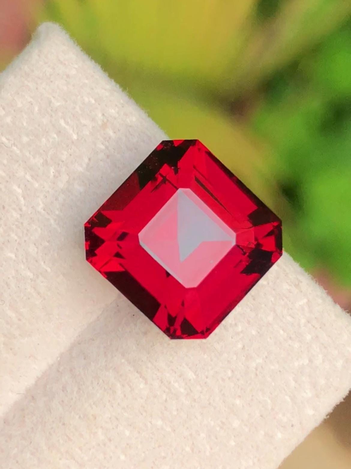 Rhodolite Purple Garnet 10.63ct Asscher Octagonal Cut – Tanzania Certified