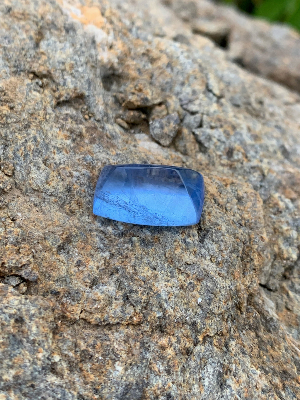 Mariner Blue Aquamarine Sugarloaf Cabochon: 18.70 CT Gemstone