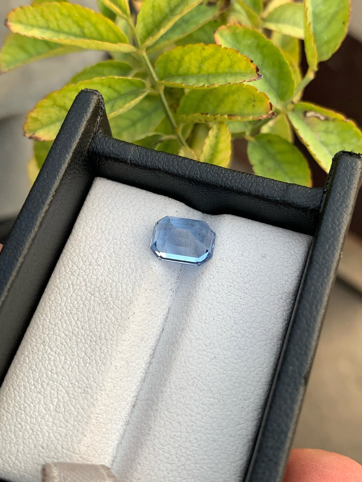 Santa Maria Blue Aquamarine Gemstone: Emerald Cut, 2 Carats