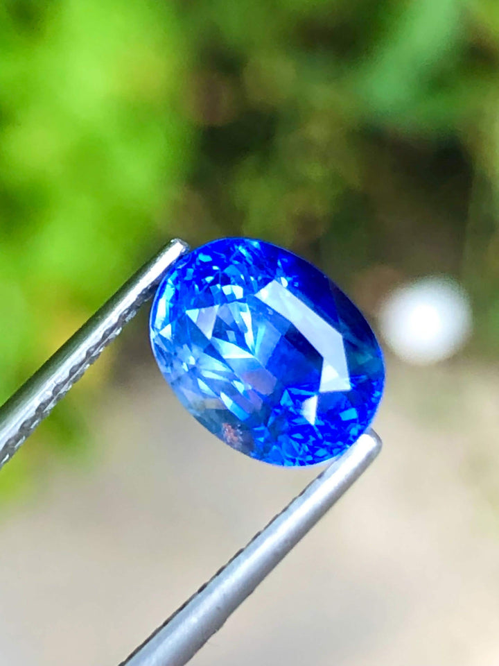 3.7 Carat Blue Sapphire – Fancy Cut Loose Gemstone from Sri Lanka