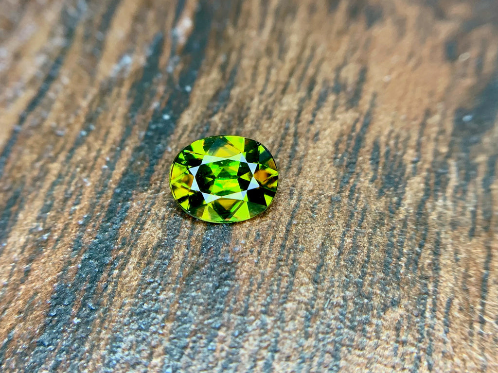 1.45 CT Oval Cut Sphene Gemstone: Himalayan Origin