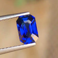 Royal Blue Sapphire 1.09ct Octagonal Cut Madagascar – Certified Faceted Gemstone