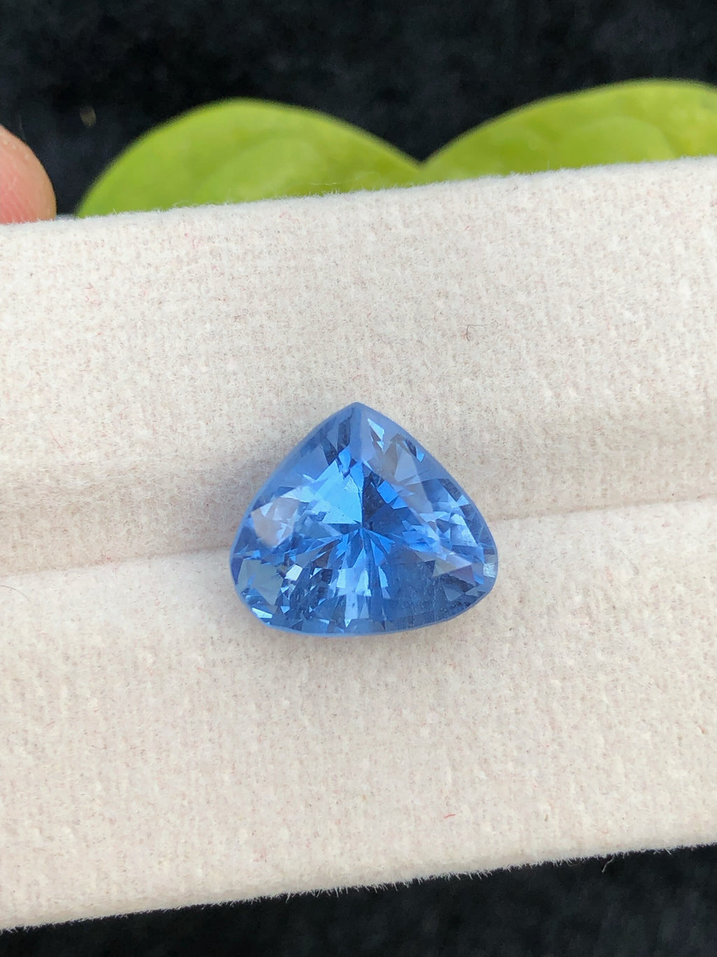 4.55 CT Santa Maria Aquamarine Gemstone: Deep Blue Heart, Brazil
