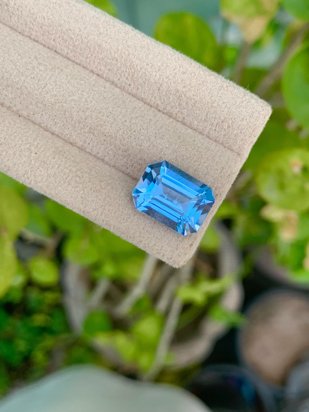 Santa Maria Aquamarine Gemstone: Loose Emerald Cut, 5.05 CT, March Birthstone