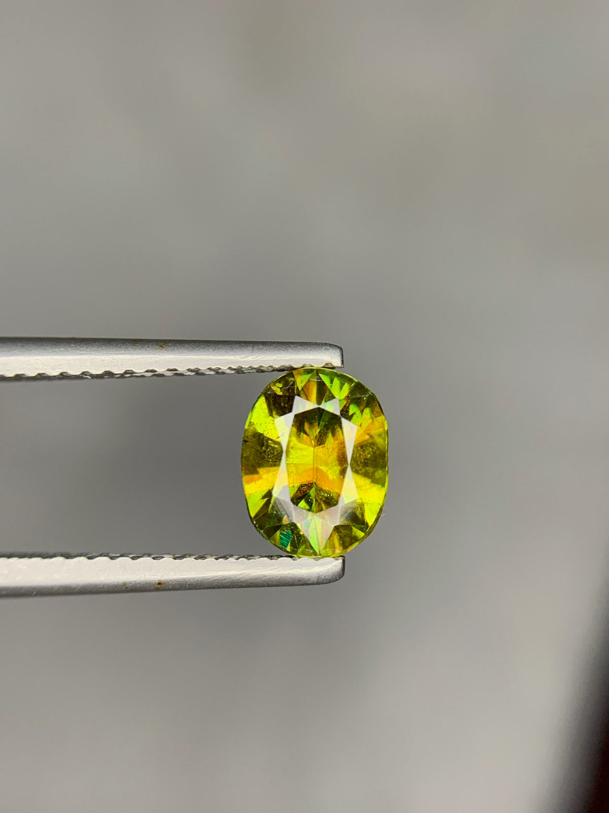 1.20 CT Oval Cut Sphene Gemstone: Himalayan Titanite Stone