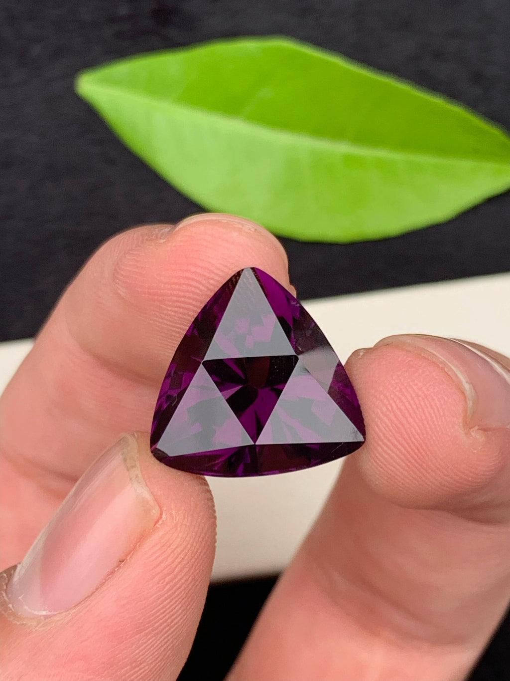 Fancy Cut Natural Amethyst Loose Gemstone -17 carats