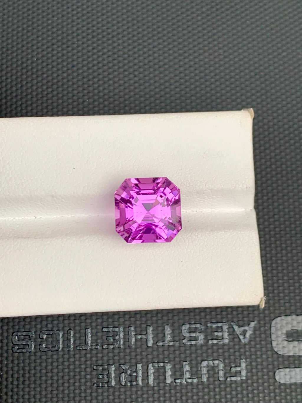 Deep Pink Kunzite Gemstone: Faceted Asscher Cut, 11.57 CT