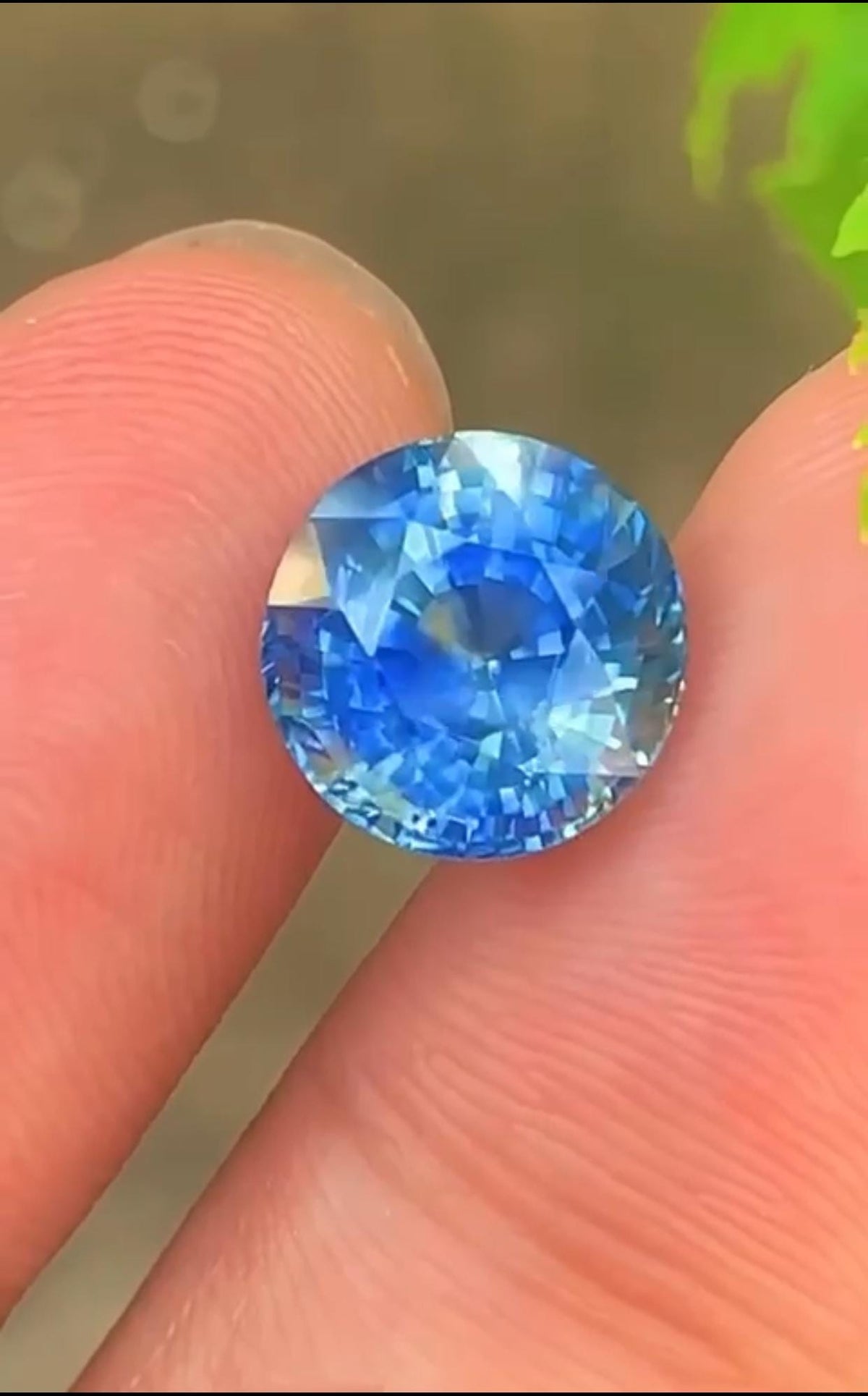 Cushion Cut Blue Sapphire Gemstone 6.37 CT - Ring Stone