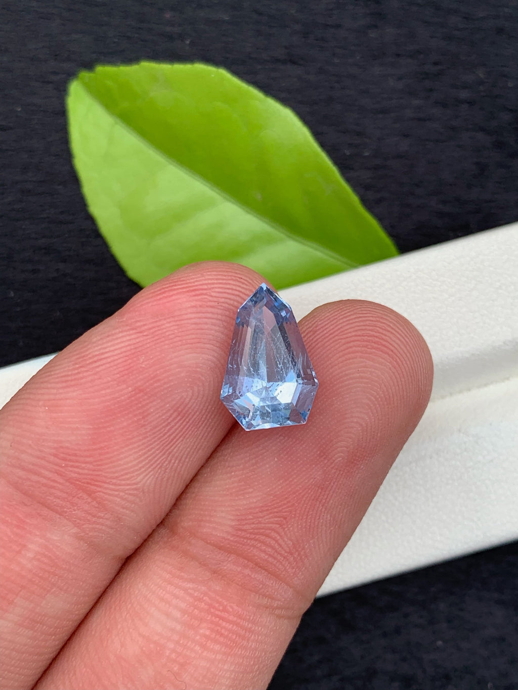 Santa Maria Blue Aquamarine Gemstone: Handmade Loose Gem, 3.70 Carat
