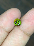 Natural Sphene Gemstone: 0.80 CT Round Cut, Himalayan Origin