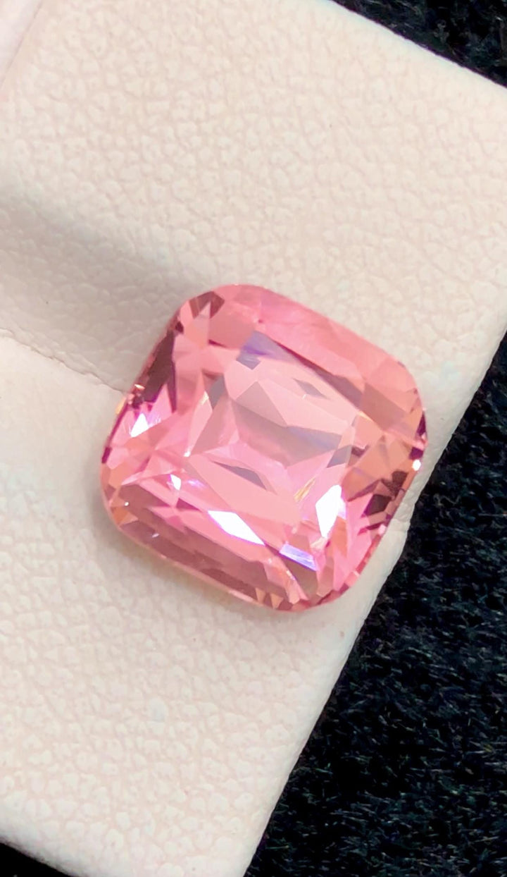 Baby Pink Tourmaline Stone For Ring, Loose Tourmaline Gemstone, 7.06 CT