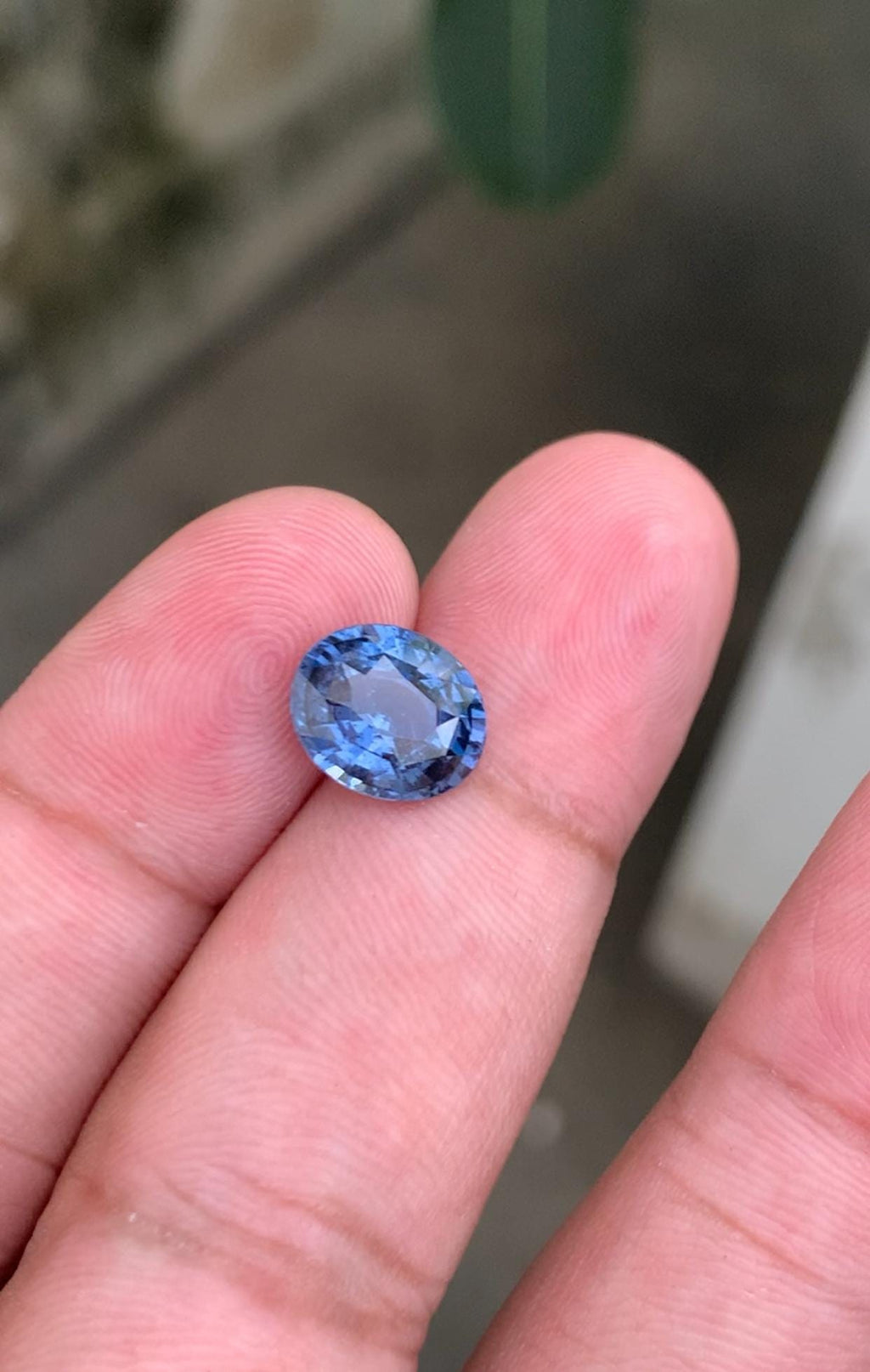 3.11ct Faceted Tanzanian Sapphire: Loose Corundum Gemstone